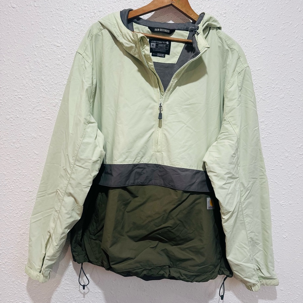 Carhartt Two-Tone Green and Gray Jacket